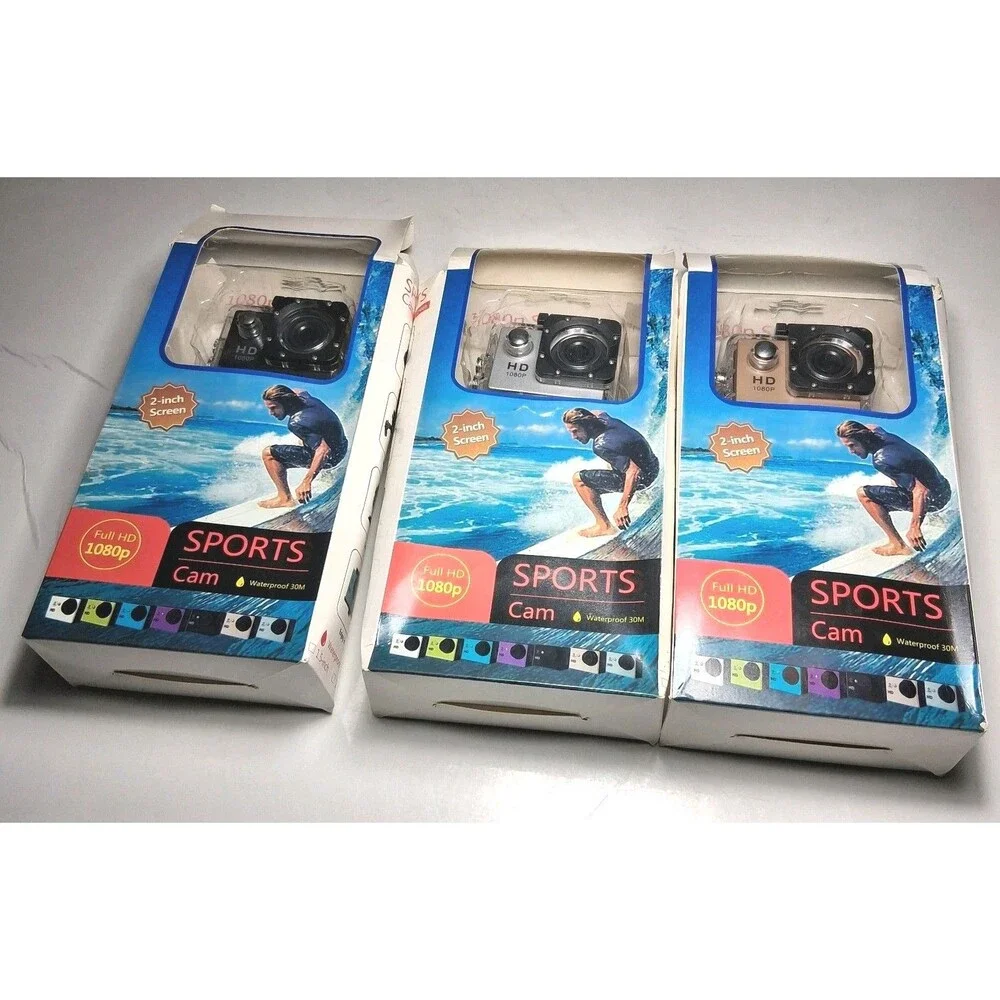 HD 1080P Sports Cam Waterproof 30M 2